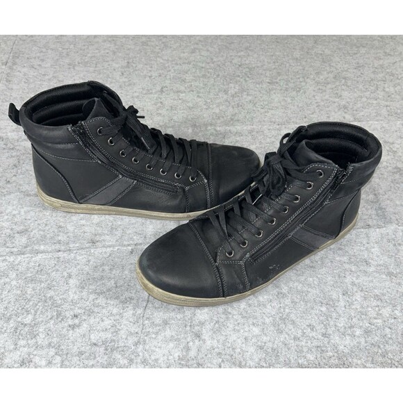 Propet Lucas Hi Leather Boots Shoes Black - Men’s Size 13 - MCV042L - X 3E main image 12